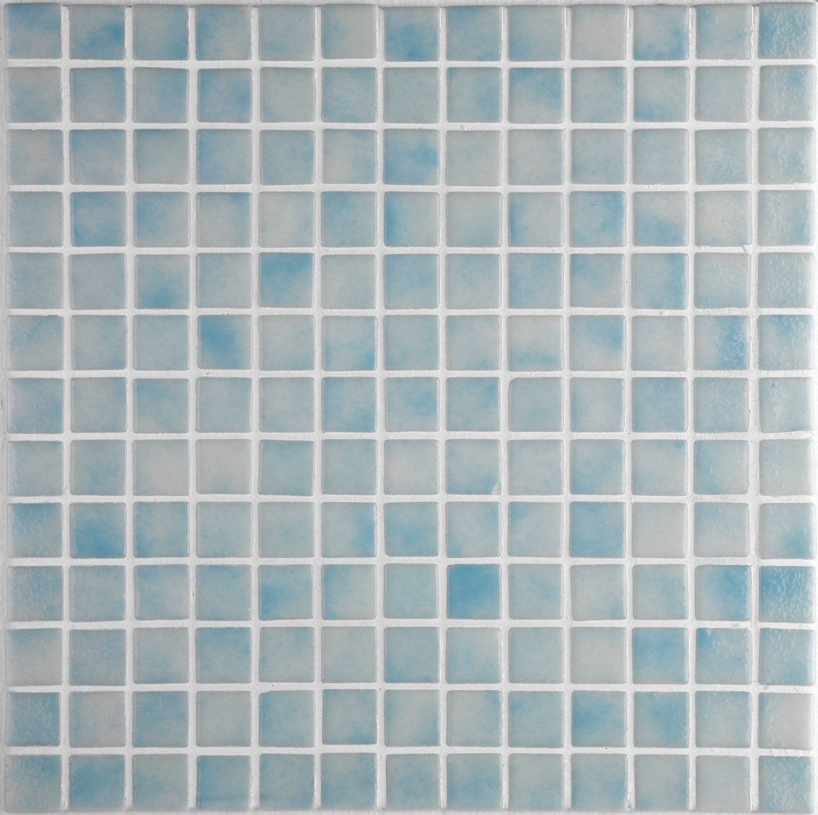 Mosaico ez. Celeste claro - palmeta 30,5x50,5 cm. (valor m² iva incl)
