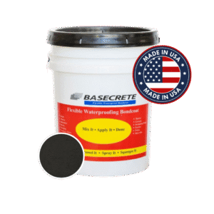 BASECRETE USA - NEGRO. KIT IMPERMEABLE. REND. 7-14m²