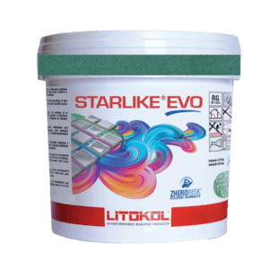 Frague Epoxico Starlike Verde Bali, 5Kg. Litokol Italy.
