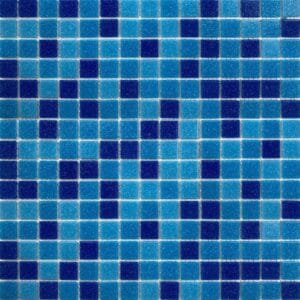 Mosaico Lusso Mix Celeste - 32,7x32,7 cm (Valor m² IVA INCL)
