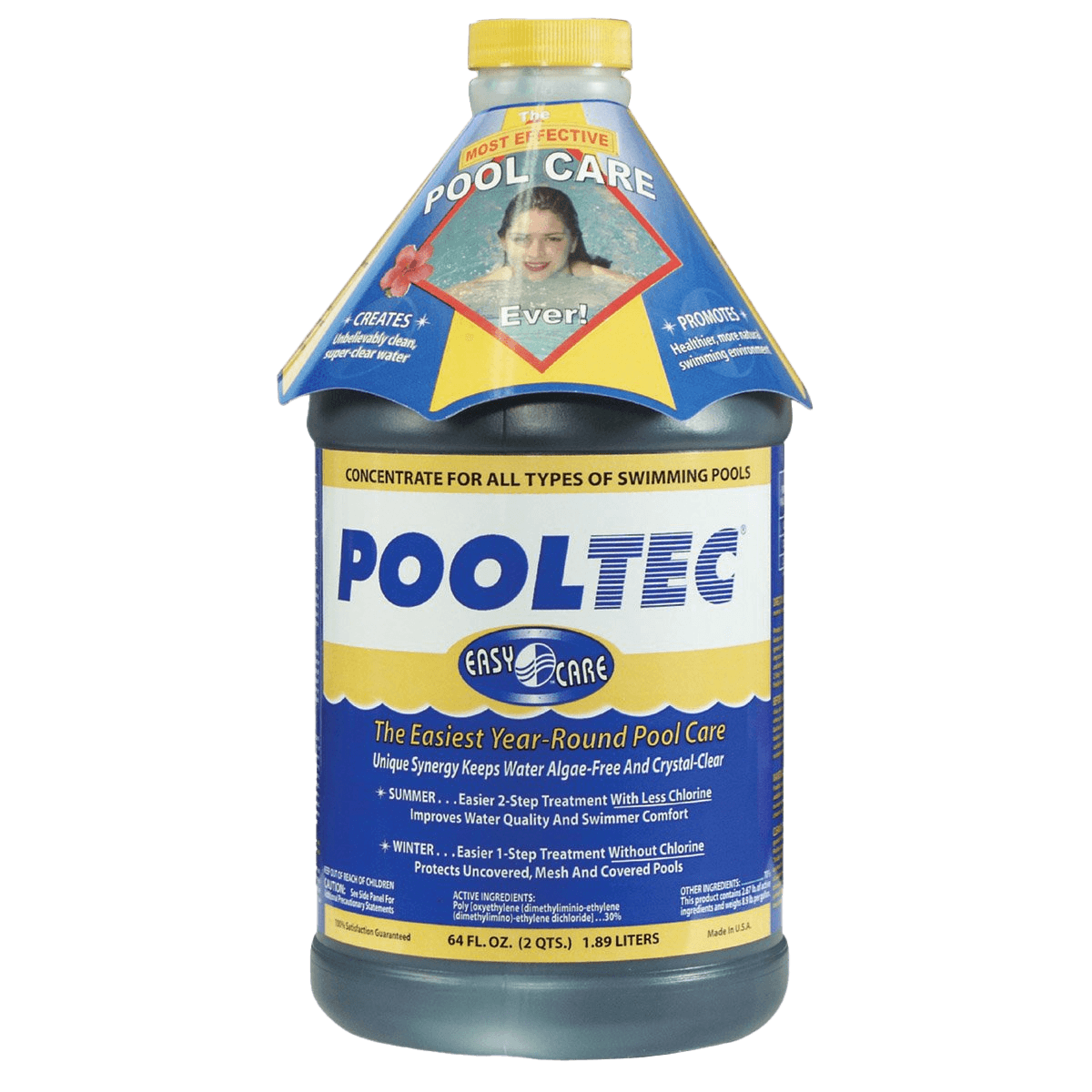 Pooltec tratamiento de agua 1,9 litros.